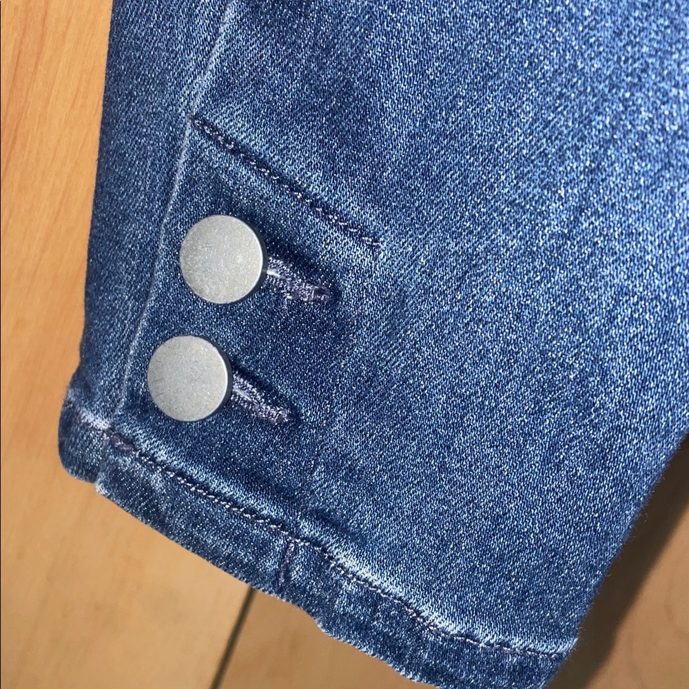INC International Concepts 2X denim blazer jacket - Picture 4 of 9